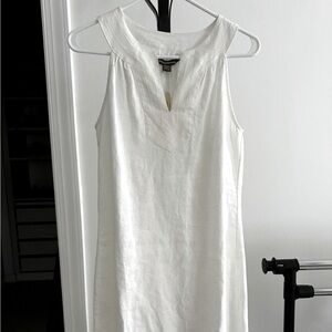 White Tommy bahama linen dress